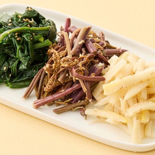 调味蔬菜三重奏