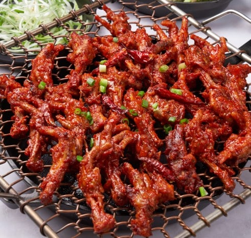 香辣鸡爪
